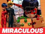 Puzzle Miraculous Buburuza și Cat Noir